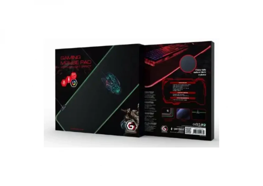 Podloga Gaming Gembird MP-GAMELED-L 300x700 LED osvetljenje