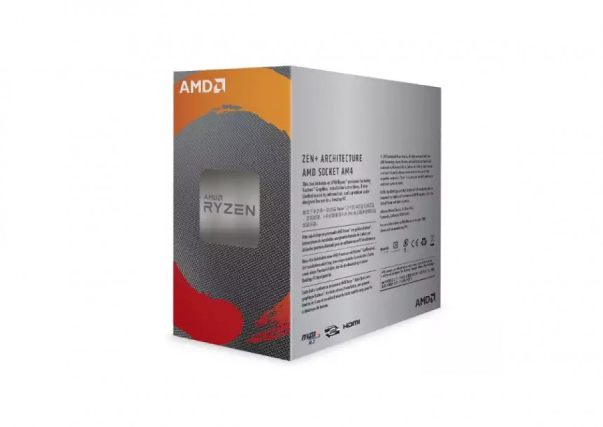 Procesor AMD AM4 Ryzen 3 3200G 3.6GHz