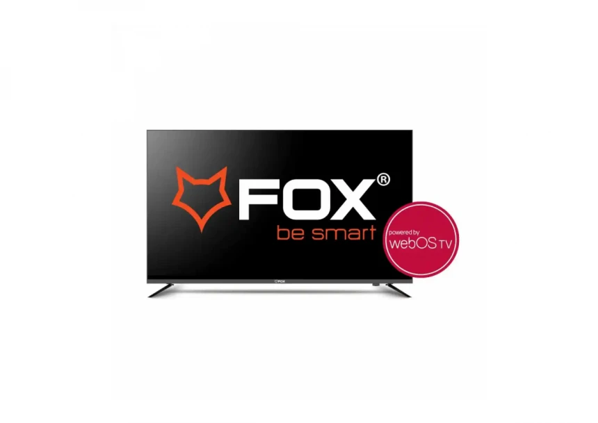 SMART LED TV 43 FOX 43WOS640E 3840x2160/UHD/4K/DVB-T2/S2/C webOS