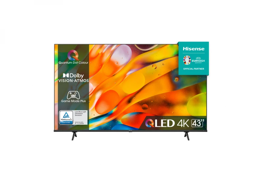 SMART QLED TV 43 Hisense 43E7KQ 3840x2160/UHD/4K/DVB-T2...