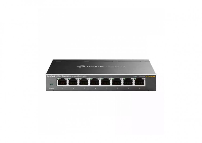 Smart svič 10/100/1000 8-port TP-Link TL-SG108E