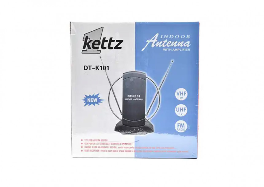Sobna antena za TV Kettz DT-K101 +pojačivač