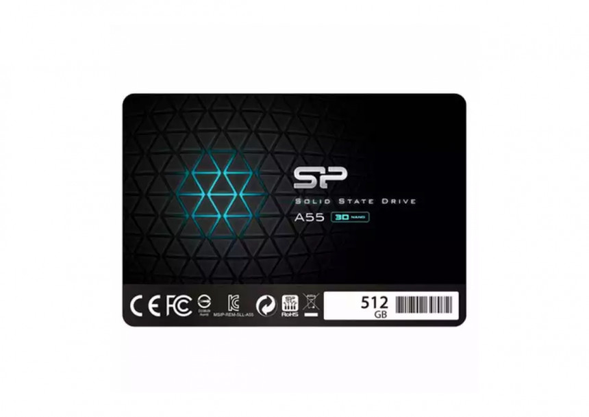 SSD 2.5 SATA 512GB SiliconPower SP512GBSS3A55S25 560/53...