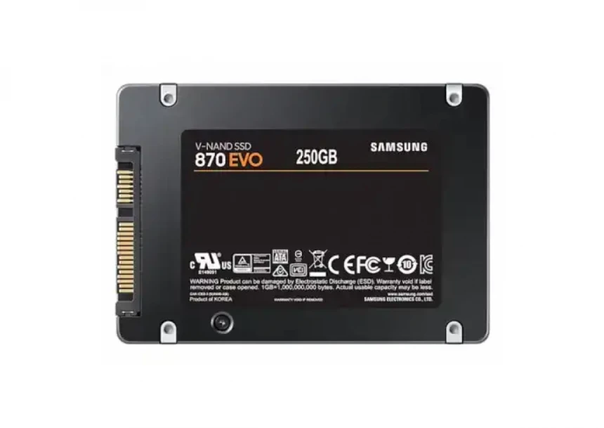 SSD 2.5 SATA III 250GB Samsung 870 EVO MZ-77E250BW
