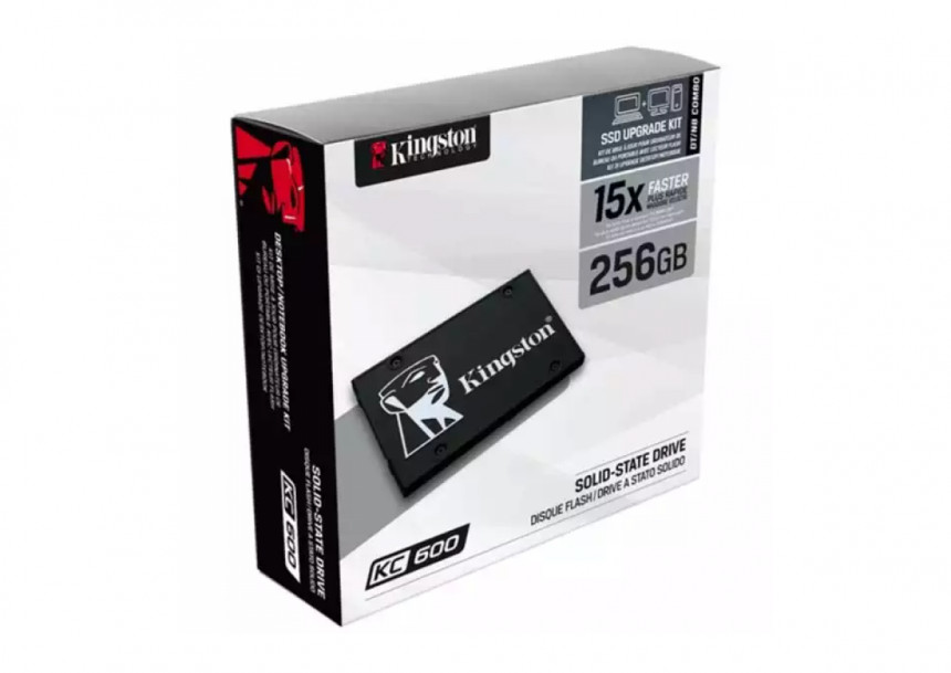 SSD 2.5 SATA3 256GB Kingston SKC600/256G