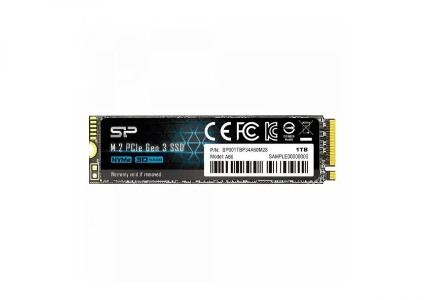 SSD M.2 NVME 1TB Silicon Power SP001TBP34A60M28