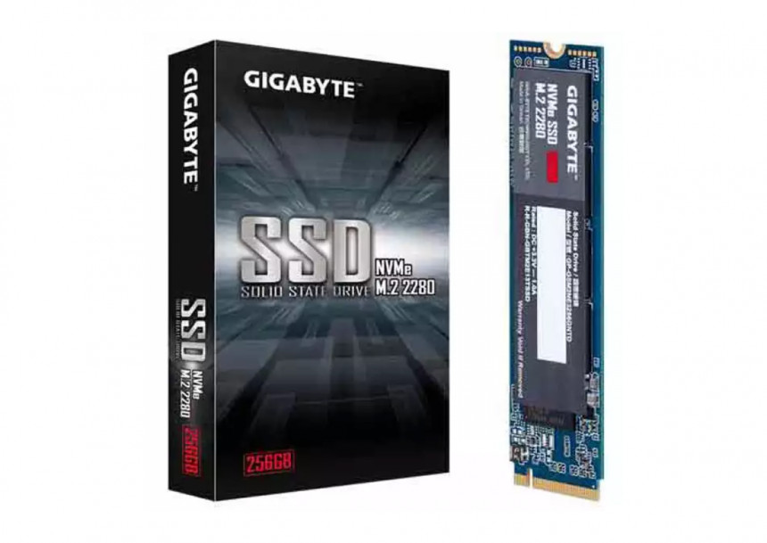 SSD M.2 NVMe 256GB Gigabyte GP-GSM2NE3256GNTD 1700MBs/1...