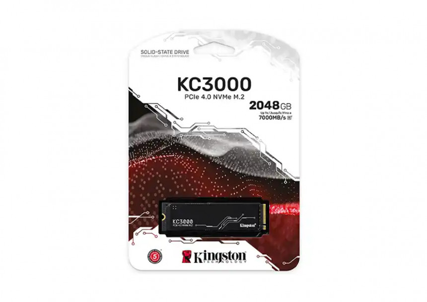 SSD M.2 NVMe 2TB Kingston SKC3000D/2048G