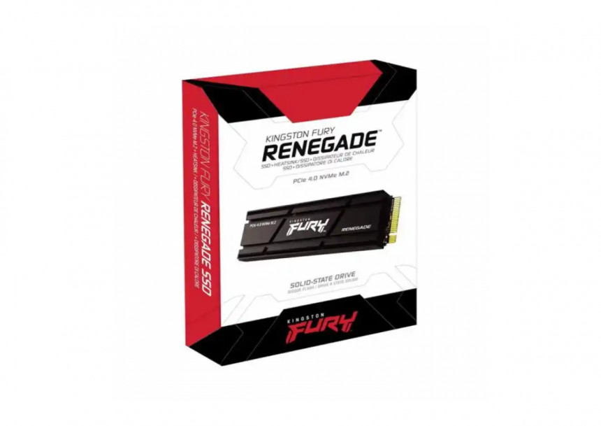 SSD M.2 NVMe 500GB Kingston FURY Renegade SFYRSK/500G