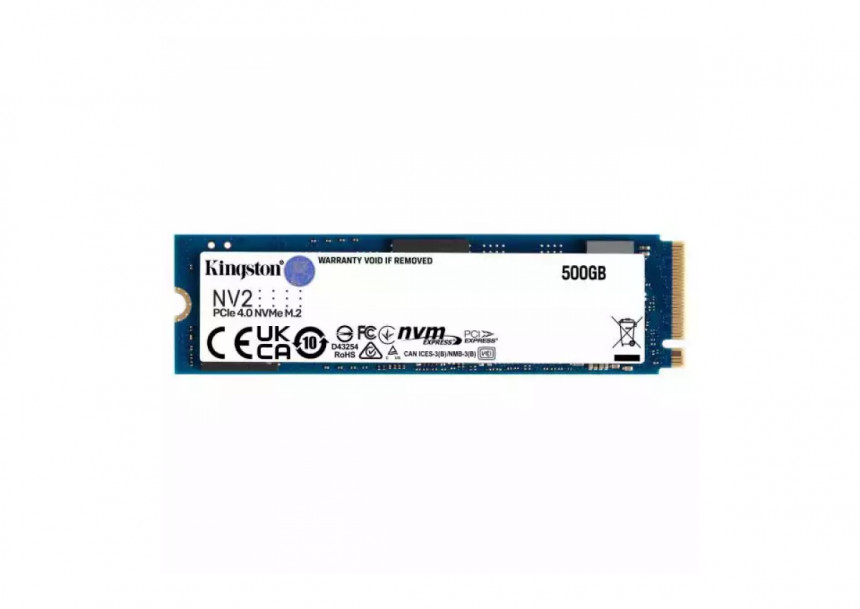 SSD M.2 NVME 500GB Kingston SNV2S/500G 3500MBs/2100MBs