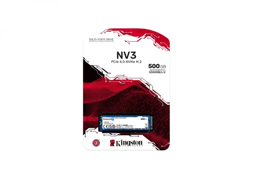 SSD M.2 NVME 500GB Kingston SNV3S/500G