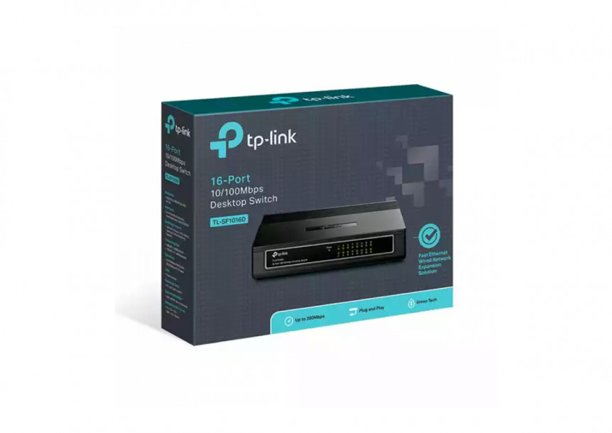 Svič 10/100 16-port TP-Link TL-SF1016D