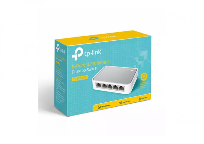 Svič 10/100 5-port TP-Link TL-SF1005D