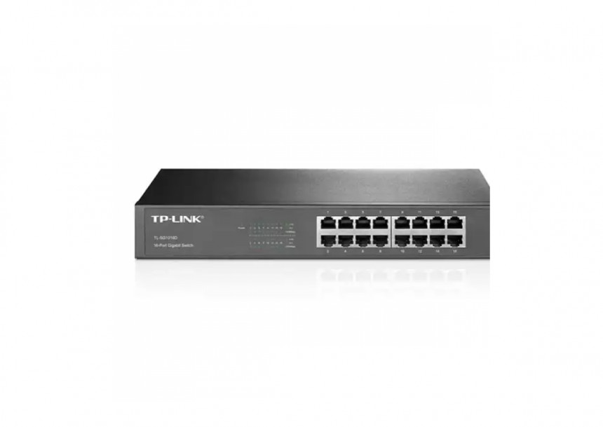 Svič 10/100/1000 16-port TP-Link TL-SG1016D