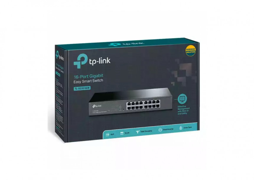 Svič 10/100/1000 16-port TP-Link TL-SG1016DE