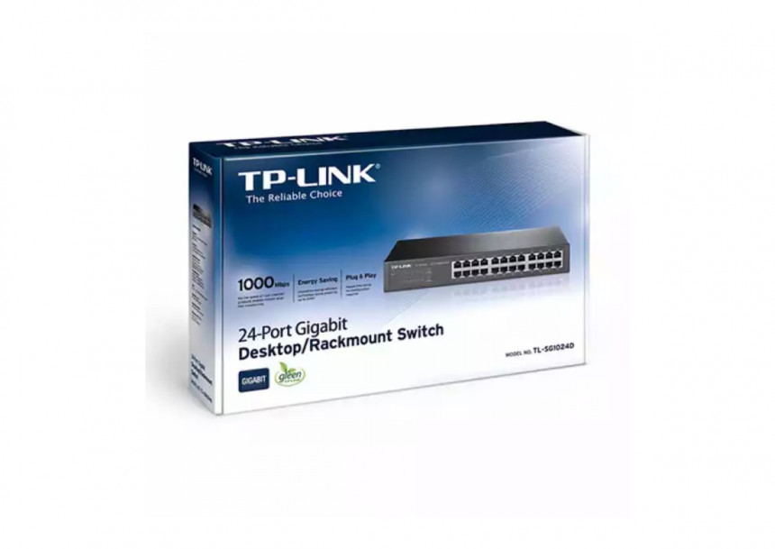 Svič 10/100/1000 24-port TP-Link TL-SG1024D