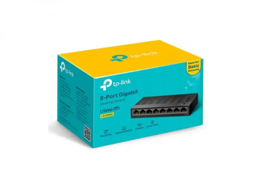 Svič 10/100/1000 8-port TP-Link LS1008G