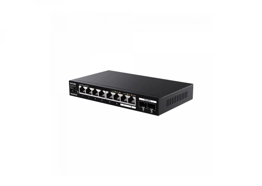 Svič 2.5Gbps 8-port Tenda TEM2010X Metal case/2x10G SFP+