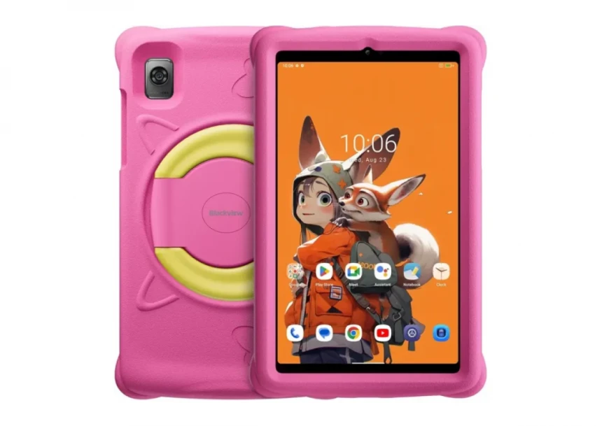 Tablet 8.68 Blackview Tab 60 kids 4G LTE 800x1340 HD IPS/4GB/128GB/8MP-5MP/Android 13/pink