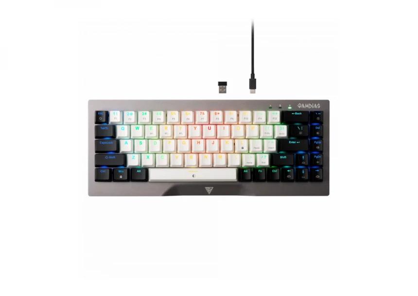 Tastatura Gamdias Hermes M4 Hybrid Mehanička RGB