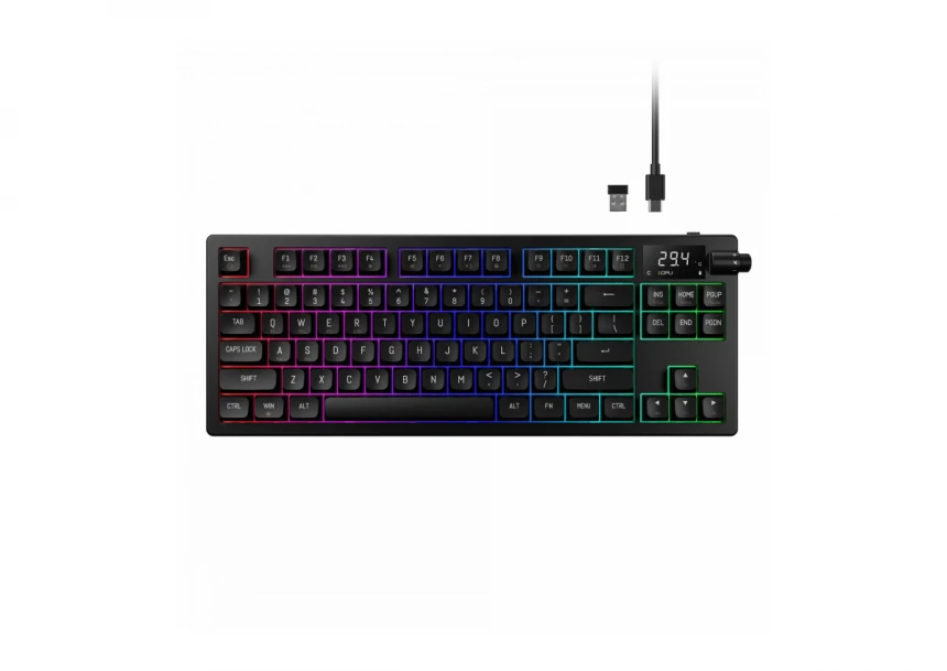 Tastatura Gamdias Hermes M7 Hybrid Mehanička RGB