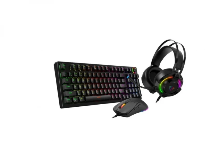 Tastatura + miš + slušalice YENKEE YGS 03 RGB mehanička...