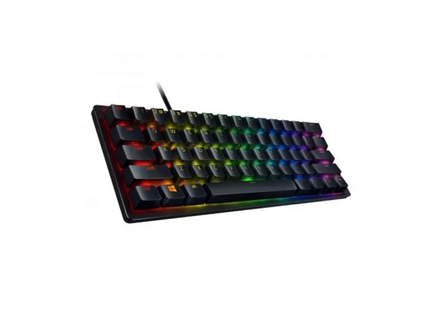 Tastatura RAZER Huntsman Mini 60% Opto-Gaming (Clicky Purple Switch) - RZ03-03390100-R3M1