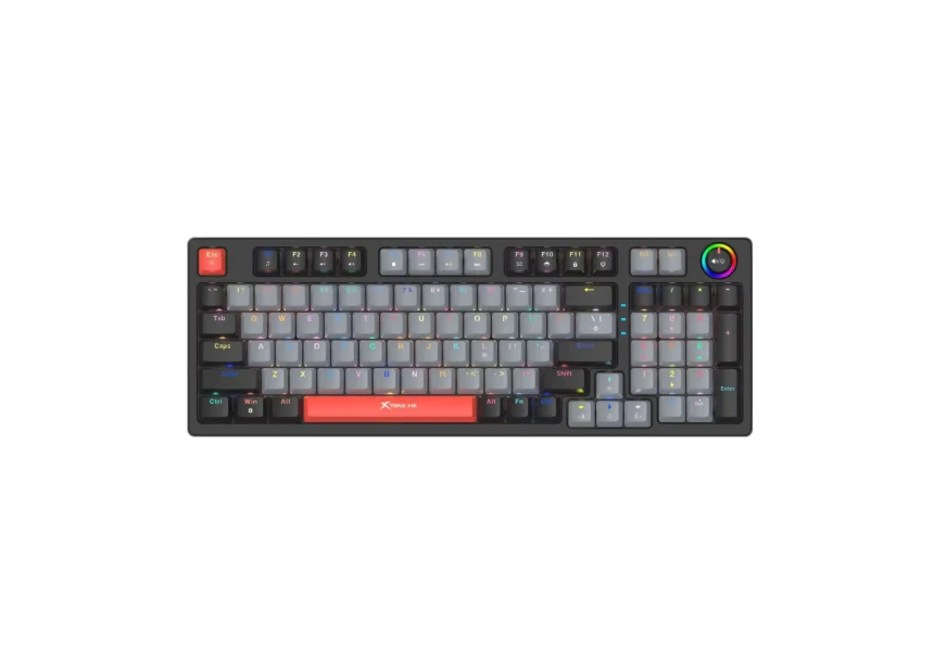 Tastatura Xtrike GK987G RGB osvetljenje, plavi svčevi, ...