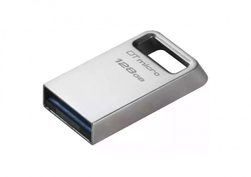 USB Flash 128GB Kingston Micro 3.2 DTMC3G2/128GB srebrni