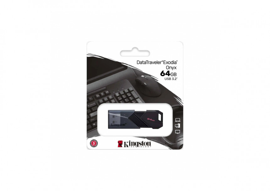 USB Flash 64 GB Kingston 3.2 Exodia Onyx DTXON/64GB