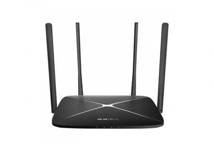 Wireless Router Mercusys AC12G AC1200/867Mb/s/ext x 4/2...