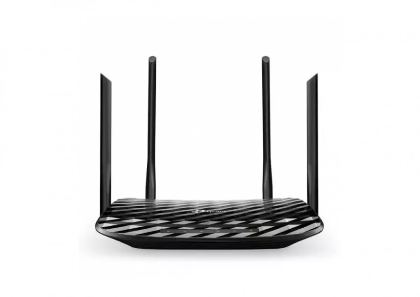 Wireless Router TP-Link Archer C6 AC1200/Mesh/ext x 4/2.4-5Ghz/1WAN/4LAN