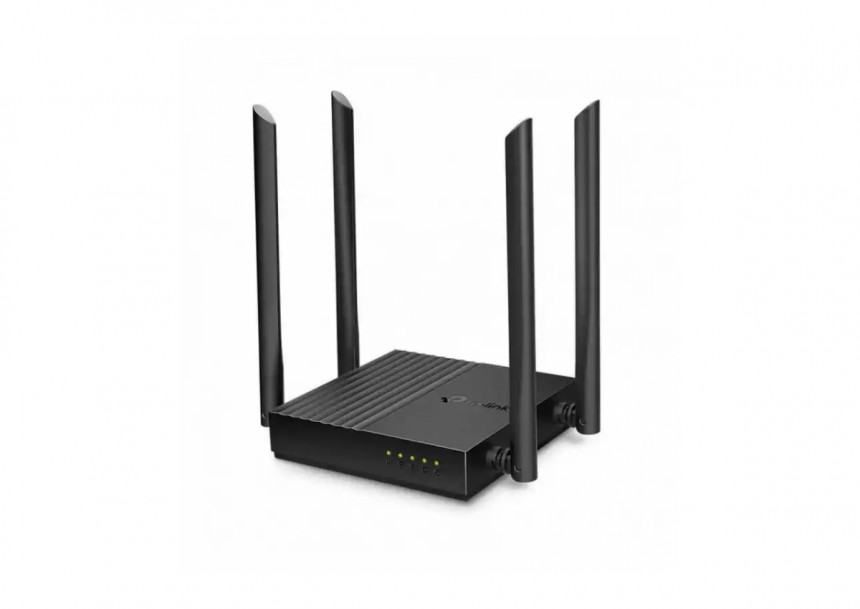 Wireless Router TP-Link Archer C64 AC1200 MU-MIMO 4x ext antena/1WAN/4LAN