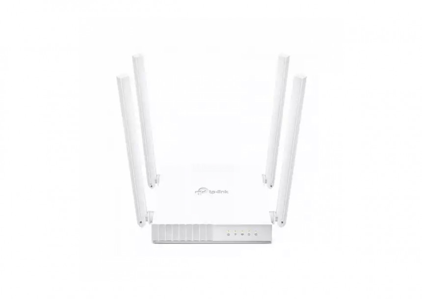 Wireless Router TP-Link Archer C24 AC750 433Mb/s/ext x 4/2.4-5Ghz/1WAN/4LAN