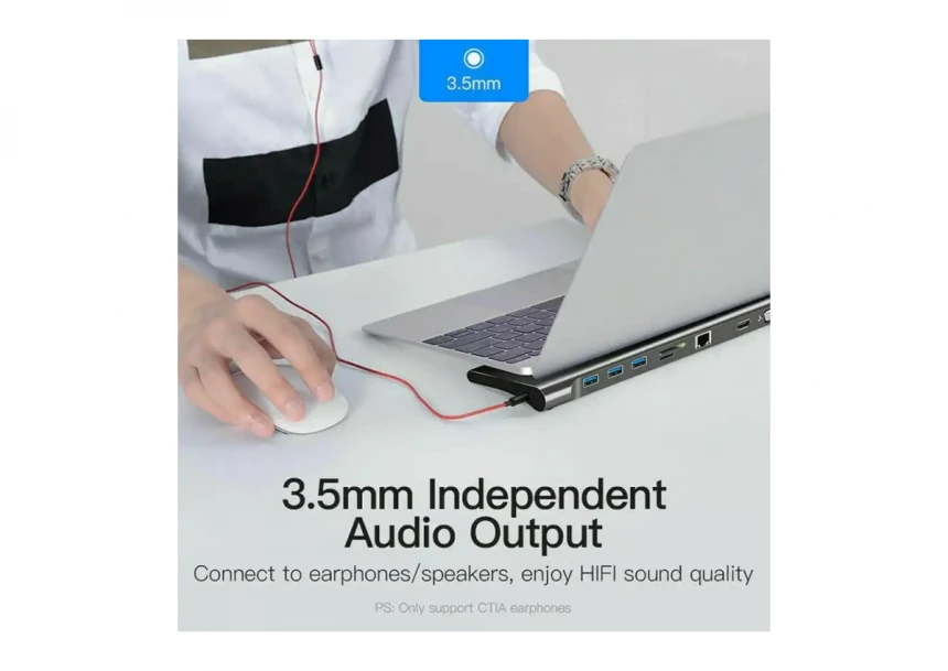 Zeus docking station USB-C Hub BYL-2003